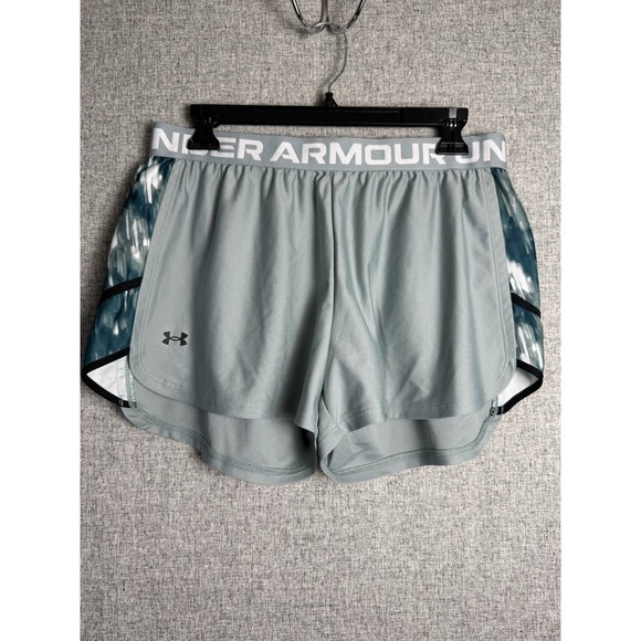 Under Armour Pants - UNDER ARMOUR PLAY UP PRINT INSET SHORTS Green Size Large